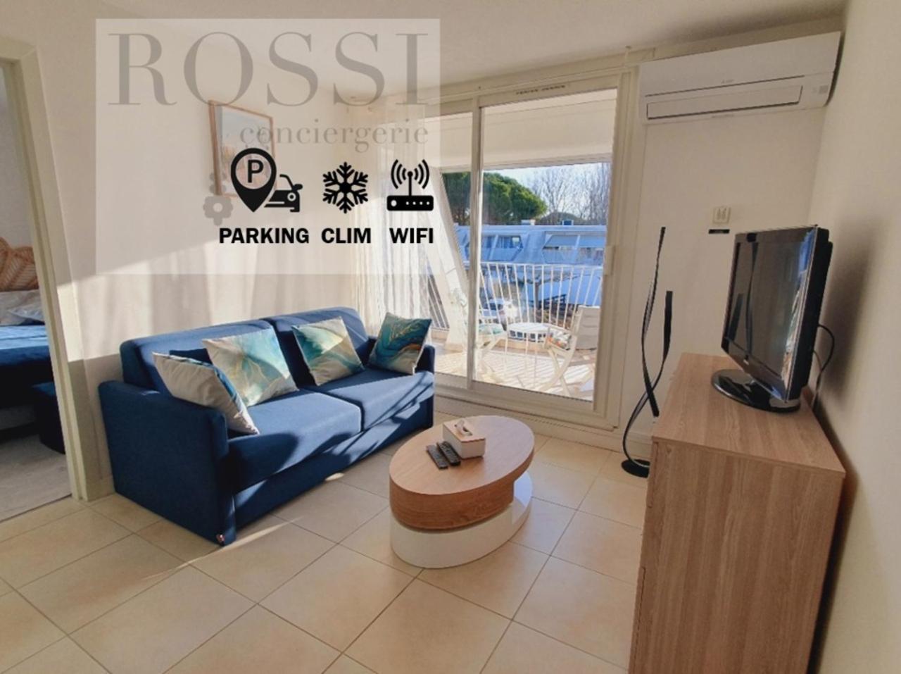 T2 West City Parking Clim Wifi 4Pers - Rossiconciergerie - Linge Inclus Ла Гранде-Моте Екстериор снимка